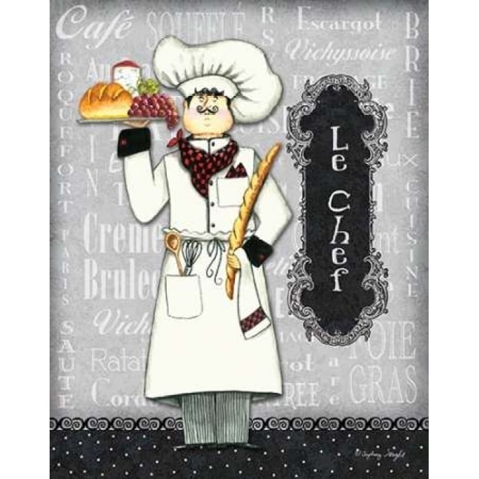 Le Chef Poster Print by Sydney Wright-VARPDXWRT106 Image 1