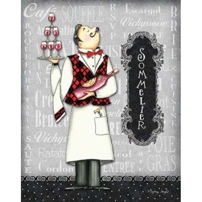 Sommelier Poster Print by Sydney Wright-VARPDXWRT108 Image 1