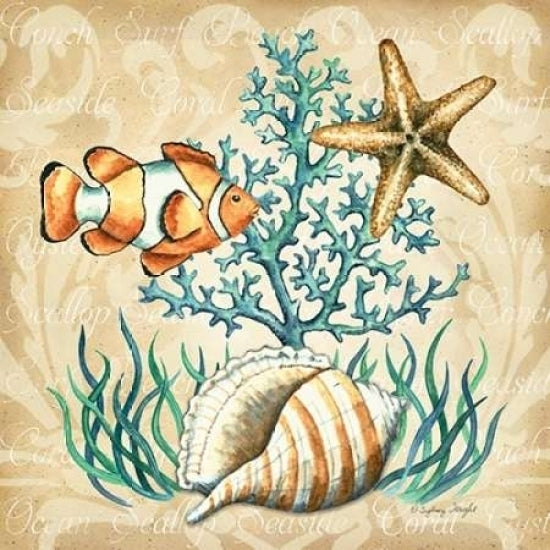 Sea Life III Poster Print by Sydney Wright-VARPDXWRT113 Image 1