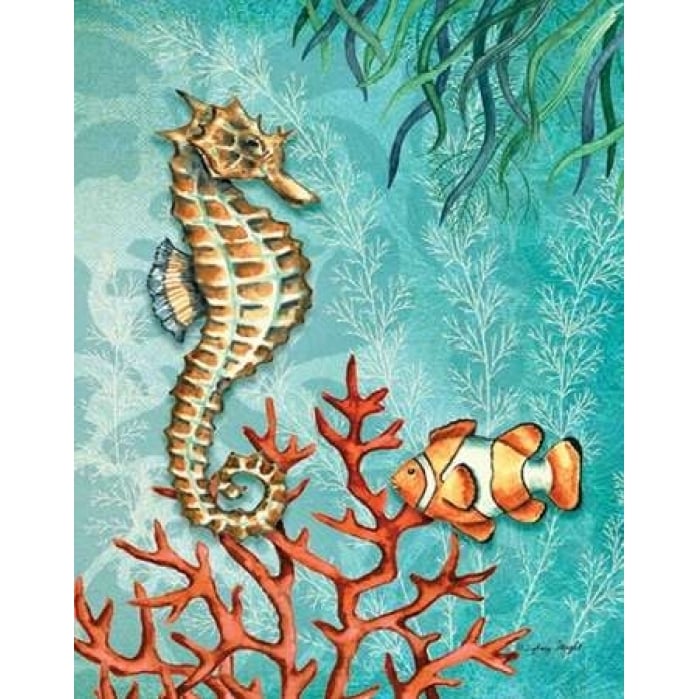 Seahorse Poster Print by Sydney Wright-VARPDXWRT115 Image 2