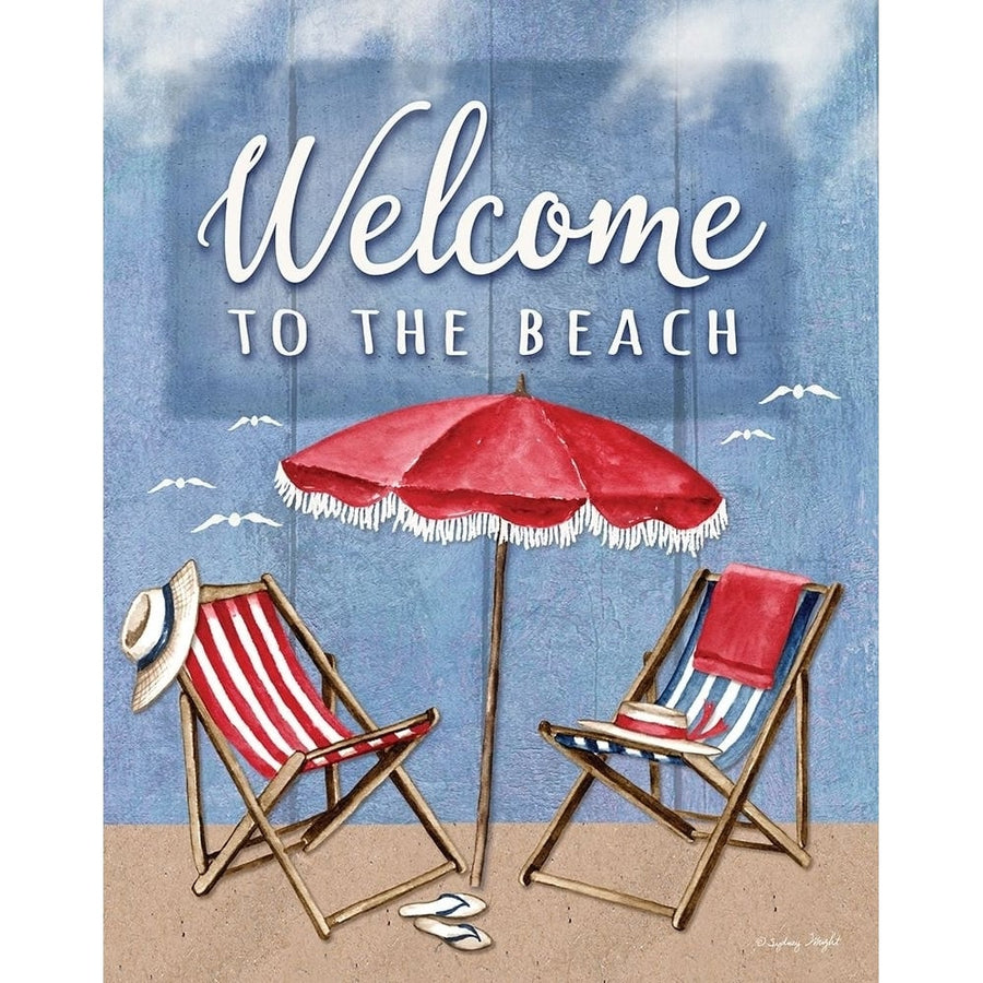 Welcome to the Beach by Sydney Wright-VARPDXWRT122 Image 1