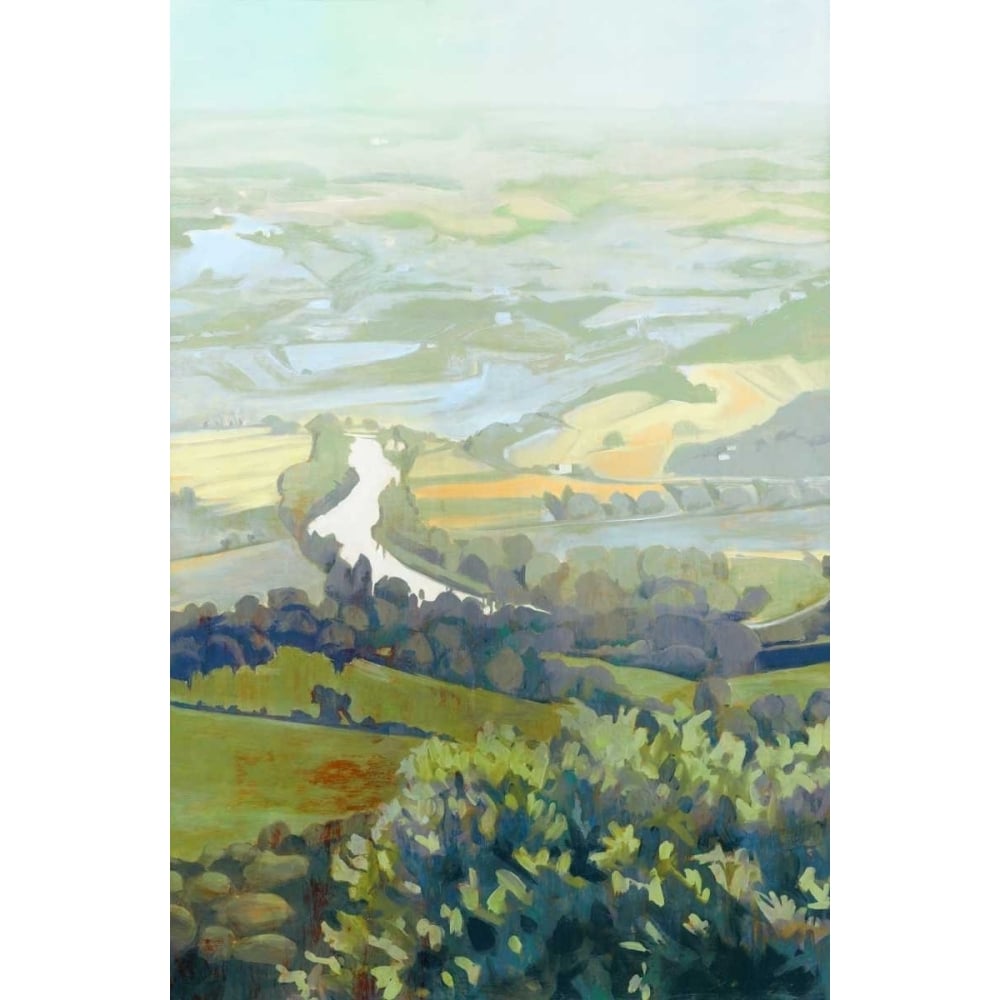 Lemon Landscape II Poster Print by Susan Wilde-VARPDXWS009A Image 1