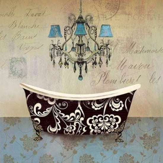 French Vintage Bath II - Mini Poster Print by Aimee Wilson-VARPDXWSN10M Image 1