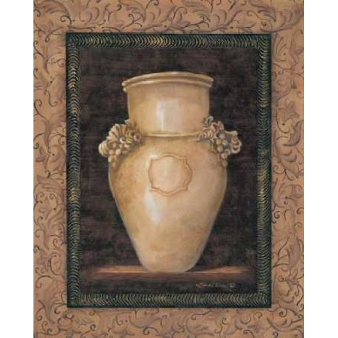 Ancient Pottery II Poster Print by Linda Wacaster-VARPDXWSR027 Image 1