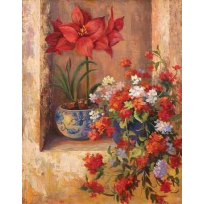 Flores de Espana II Poster Print by Linda Wacaster-VARPDXWSR029 Image 2