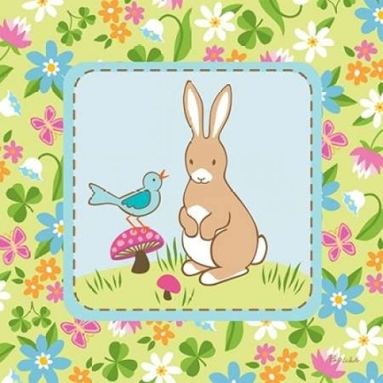 Meadow Bunny II Poster Print by Betz White-VARPDXWTE103 Image 1