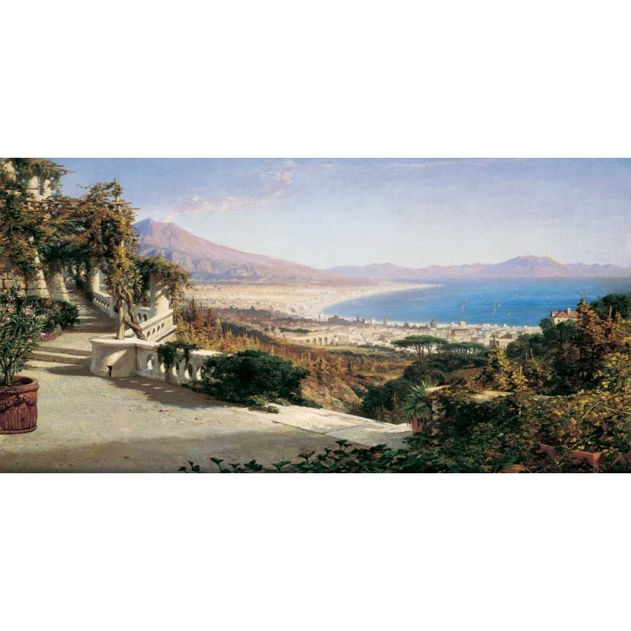 A View of the Bay of Naples Poster Print by William Wyld-VARPDXWW3099 Image 1