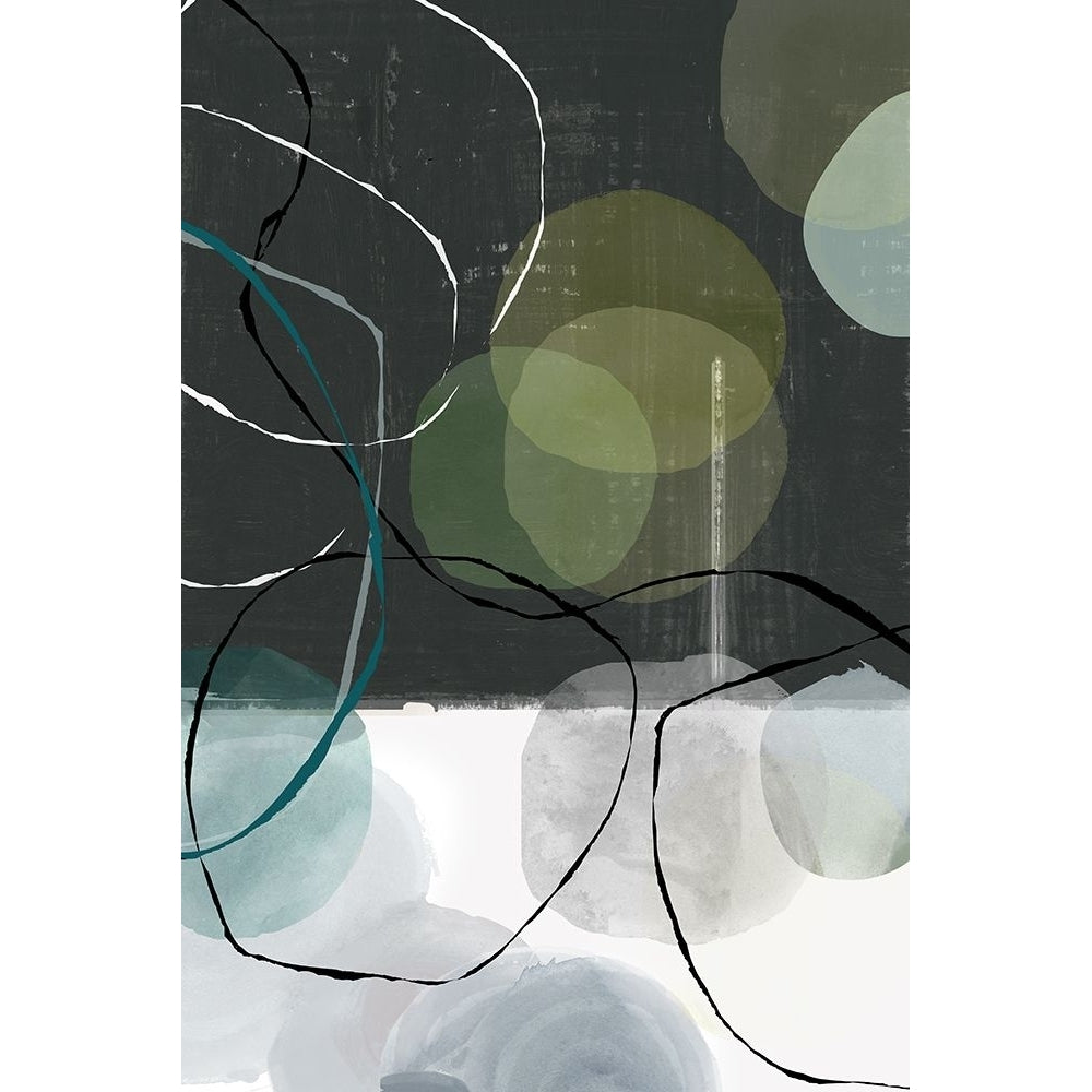 Symphony of Abstract Circles II Poster Print - Cartissi-VARPDXWZ932A Image 1