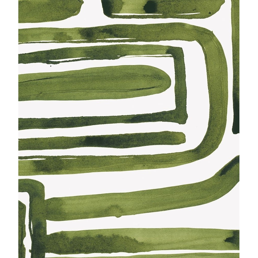 Green Labyrinth II Poster Print - Cartissi-VARPDXWZ937A Image 1