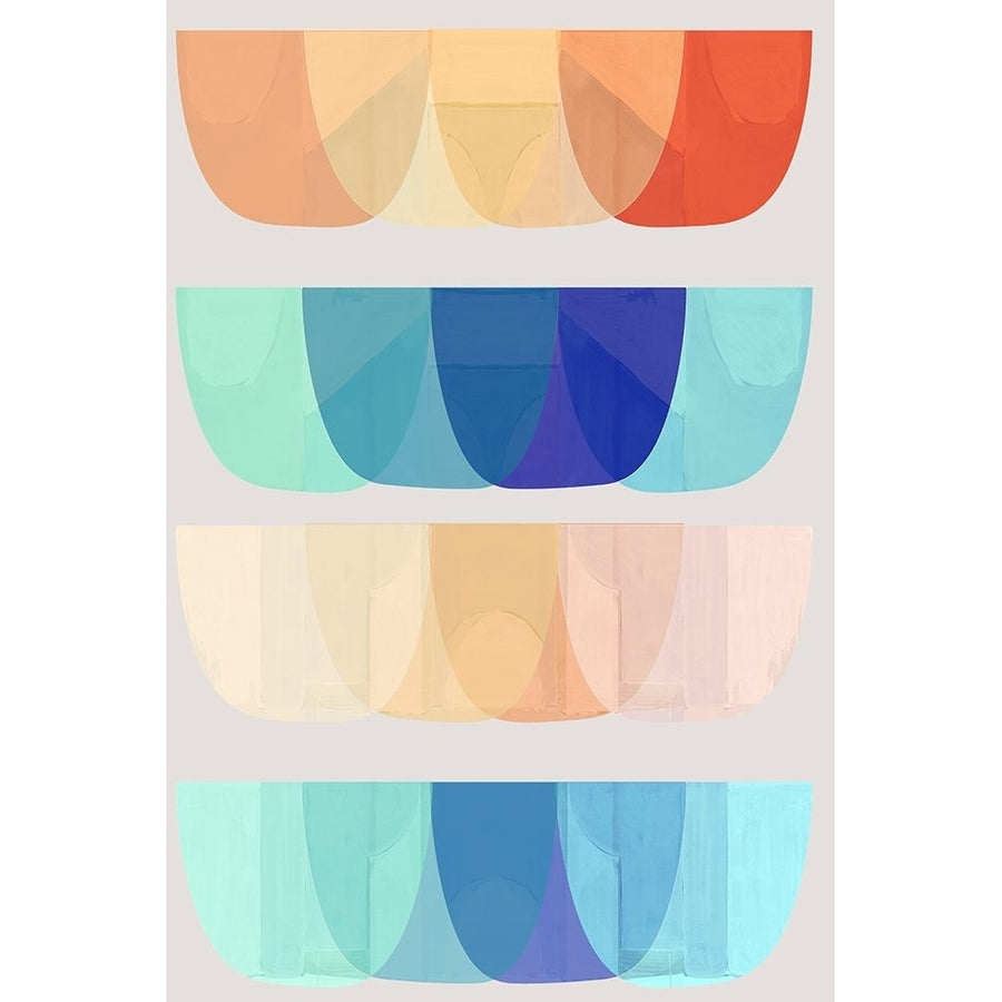 Rainbow Shapes I Poster Print - Cartissi-VARPDXWZ943A Image 1