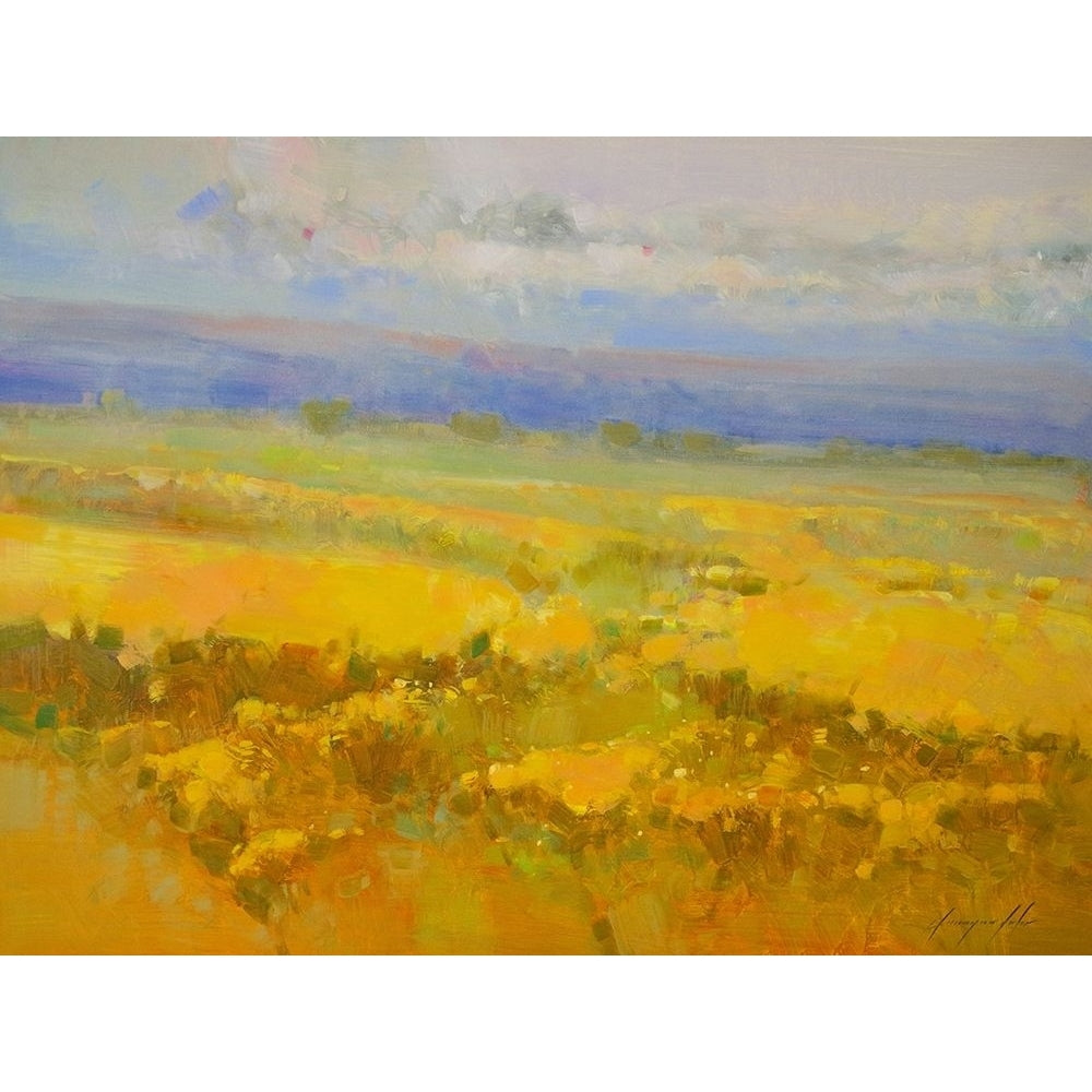 Field Of Yellow Flowers Poster Print by Vahe Yeremyan-VARPDXY36D Image 2