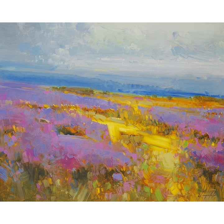 Field Of Lavenders 2 Poster Print by Vahe Yeremyan-VARPDXY35D Image 1