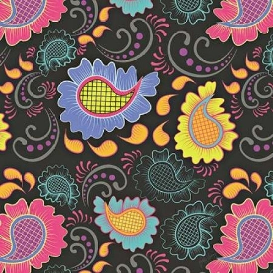 Playful Paisley II Poster Print by Patty Young-VARPDXYNG126 Image 2