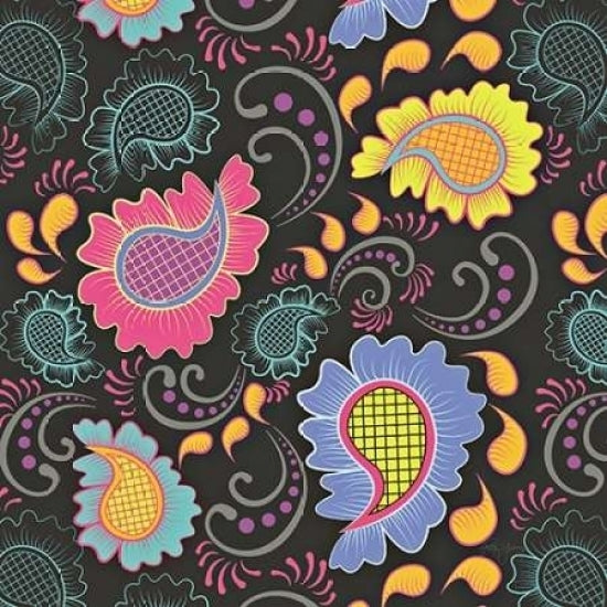 Playful Paisley I Poster Print by Patty Young-VARPDXYNG125 Image 2