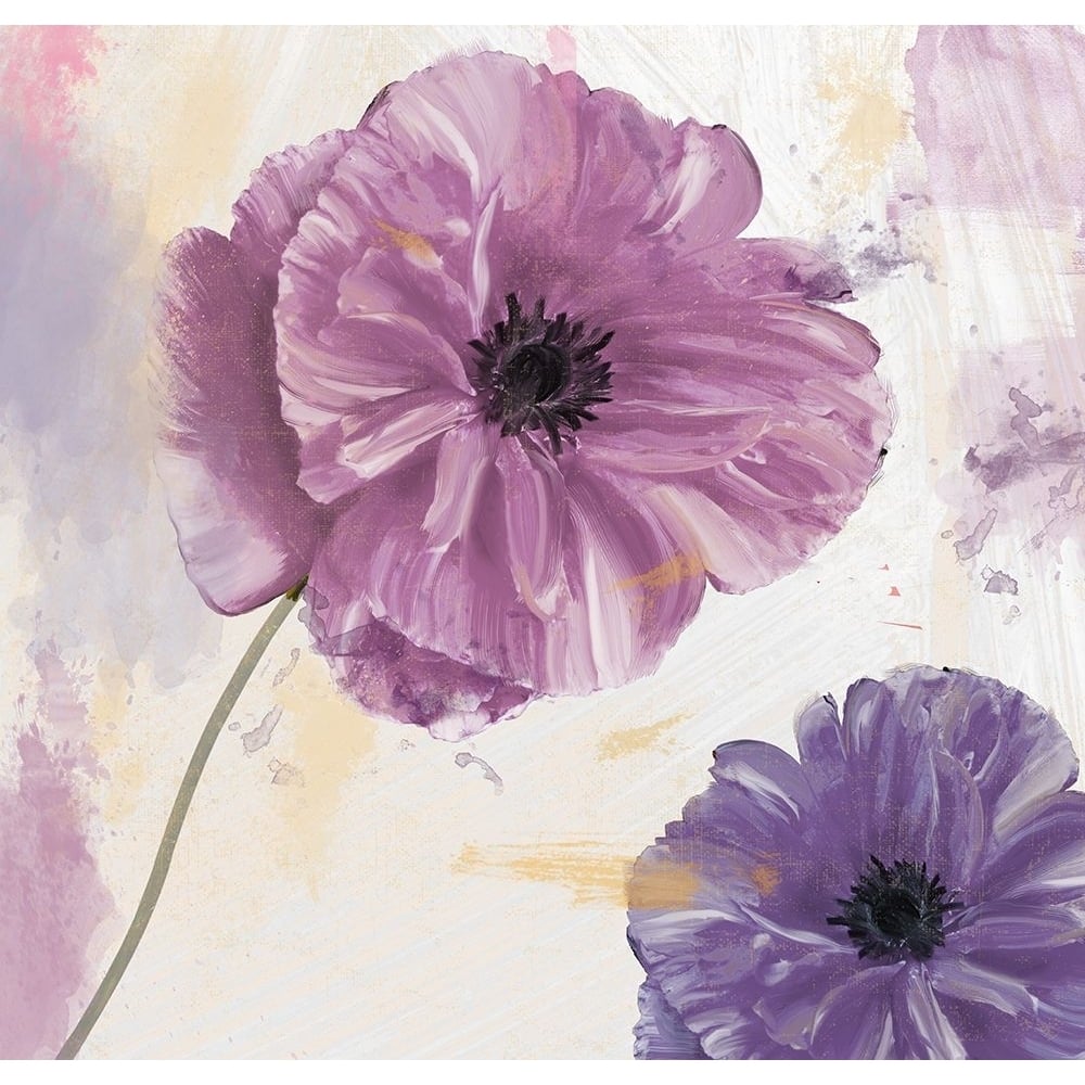 Plum Poppies II Poster Print - Mindy Sommers-VARPDXYM1244 Image 1