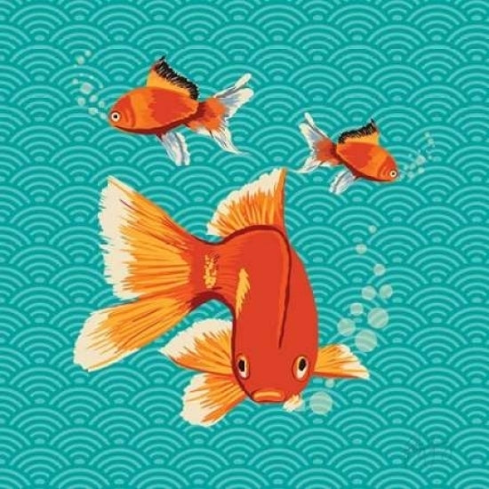 Goldfish II Poster Print by Patty Young-VARPDXYNG103 Image 1