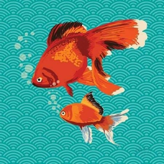 Goldfish I Poster Print by Patty Young-VARPDXYNG102 Image 2