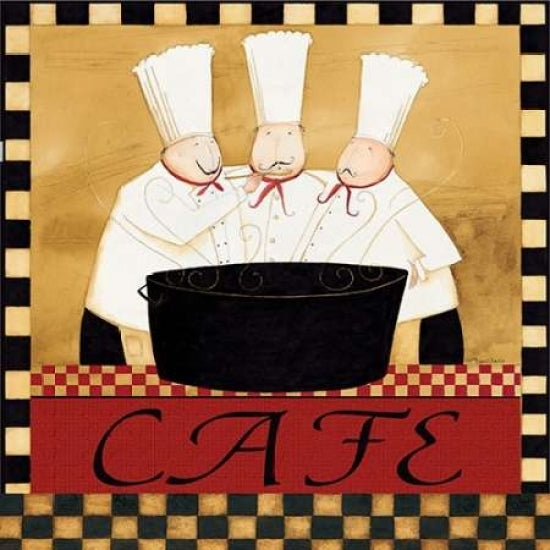 Cafe Chefs Poster Print by Dan DiPaolo-VARPDXDDPSQ007 Image 1