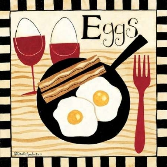 Breakfast Eggs Poster Print by Dan DiPaolo-VARPDXDDPSQ113 Image 2