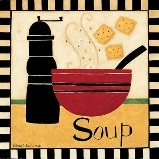 Soup Bowl Poster Print by Dan DiPaolo-VARPDXDDPSQ112 Image 2