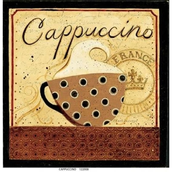 Cappuccino Poster Print by Dan DiPaolo-VARPDXDDPSQ309A Image 1