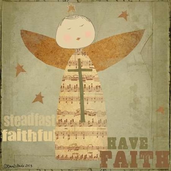 Faithful Angel 4 Poster Print by Dan DiPaolo-VARPDXDDPSQ519D Image 1