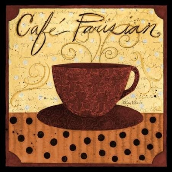 Cafe Parisian Poster Print by Dan DiPaolo-VARPDXDDPXSQ309C1 Image 2