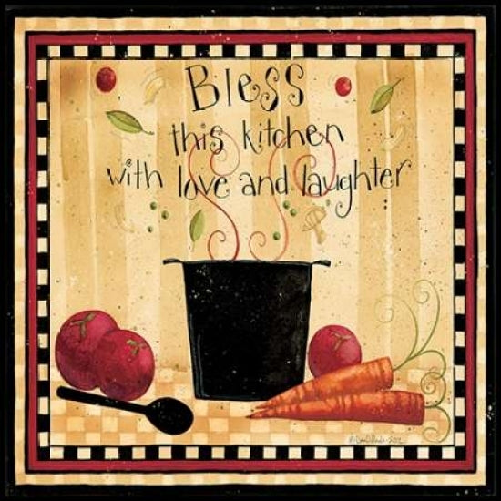 Bless This Kitchen Poster Print by Dan DiPaolo-VARPDXDDPXSQ479A1 Image 1