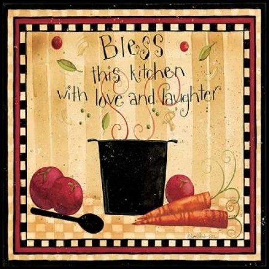 Bless This Kitchen Poster Print by Dan DiPaolo-VARPDXDDPXSQ479A1 Image 2