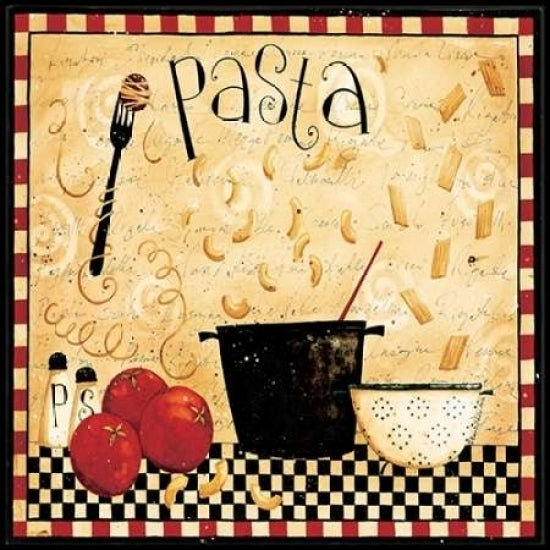 Cooking Lots Of Pasta Poster Print by Dan DiPaolo-VARPDXDDPXSQ479B1 Image 1