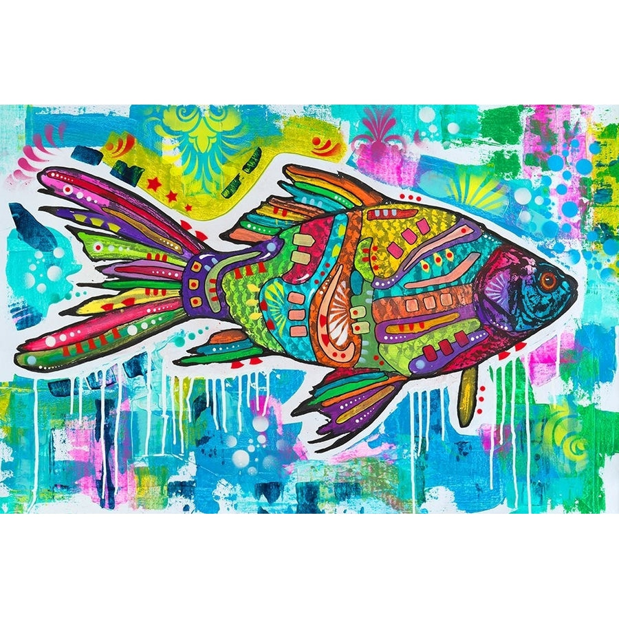 Electric Goldfish Poster Print - Russo Collection Dean-VARPDXDEAEXL240373 Image 1