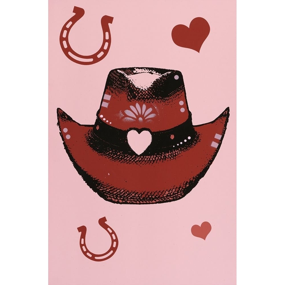 Cowgirl Hat Poster Print - Dean Russo-VARPDXDEAEXL285774 Image 1