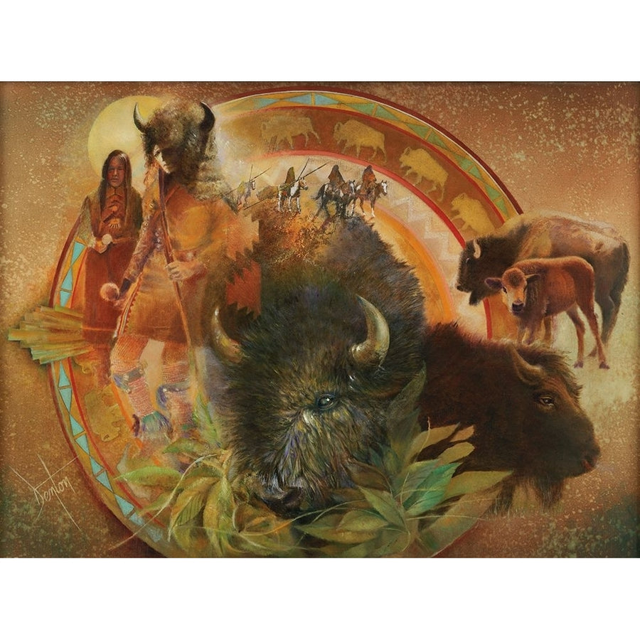 Spirit Of Tatanka Poster Print - Denton Lund-VARPDXDENLUN16532 Image 1