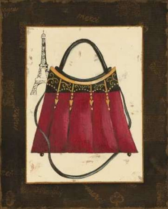 Fashion Purse I Poster Print by Sophie Devereux-VARPDXDEV041 Image 1