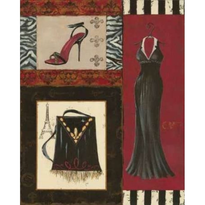 Fashion Collage II Poster Print by Sophie Devereux-VARPDXDEV039 Image 1