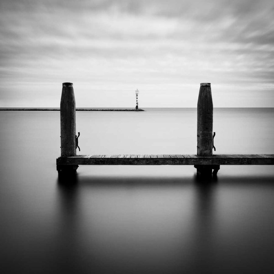 Beyond the Jetty Poster Print by David Bowman-VARPDXDF009A Image 1