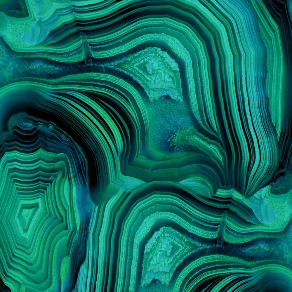 Malachite in Green and Blue Poster Print by Danielle Carson-VARPDXDLC112171DG Image 1