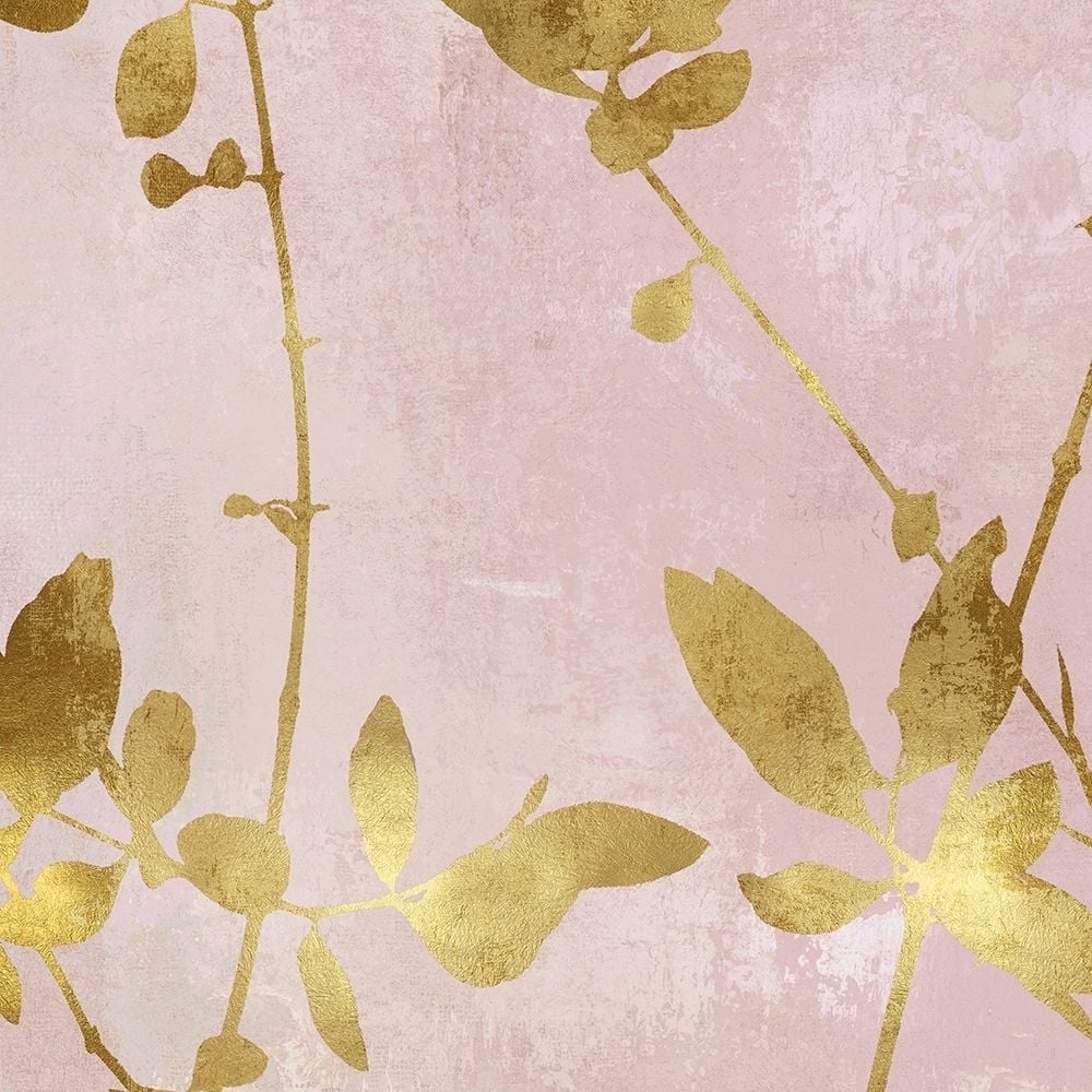 Nature Gold on Pink Blush III Poster Print by Danielle Carson-VARPDXDLC116589 Image 1