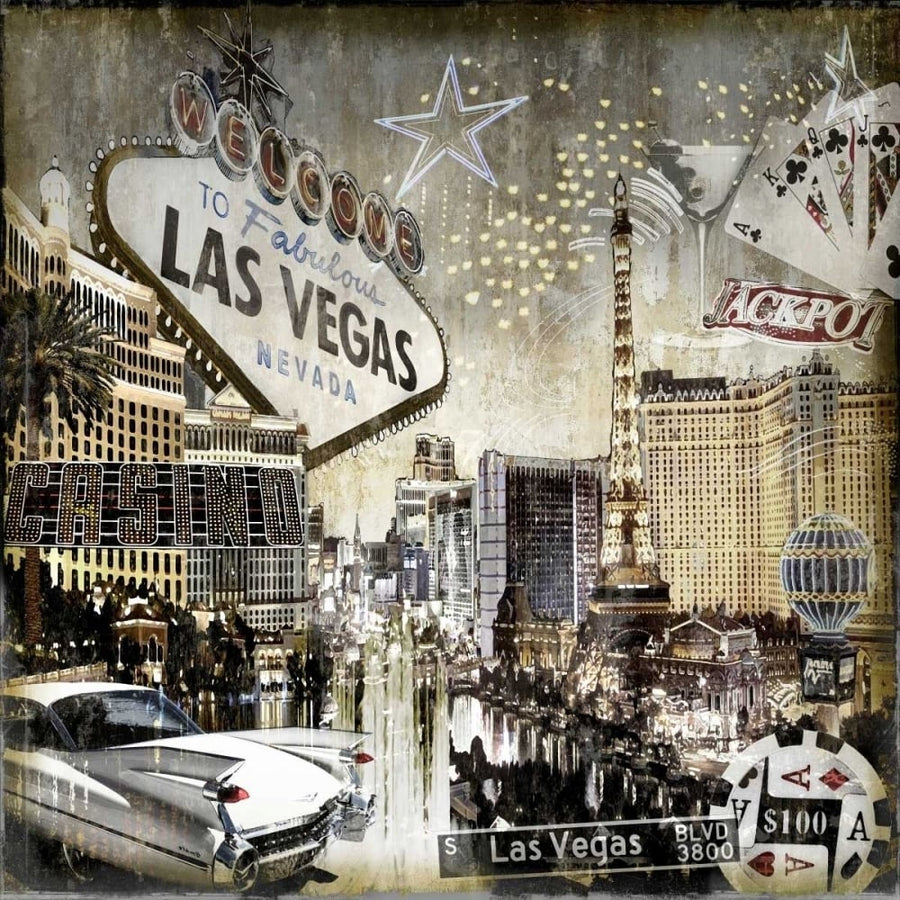 Las Vegas Poster Print by Dylan Matthews-VARPDXDLM111768DG Image 1