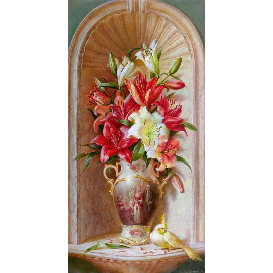 Lilies Poster Print by Olga Dandorf-VARPDXDO10 Image 1