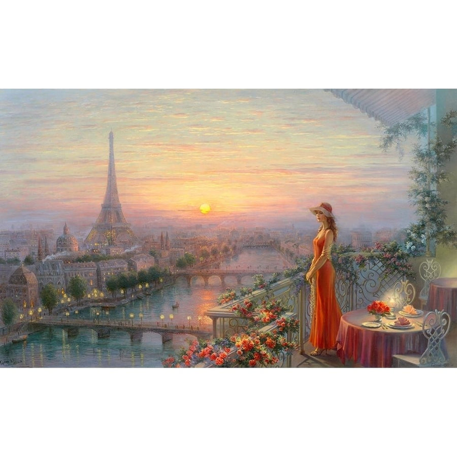 Evening Paris Poster Print by Olga Dandorf-VARPDXDO24 Image 1