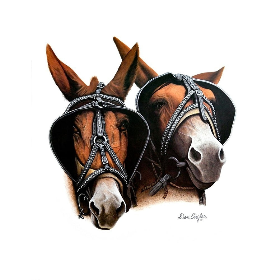 Grandpas Mules Poster Print - Don Engler-VARPDXDONENG226743 Image 1