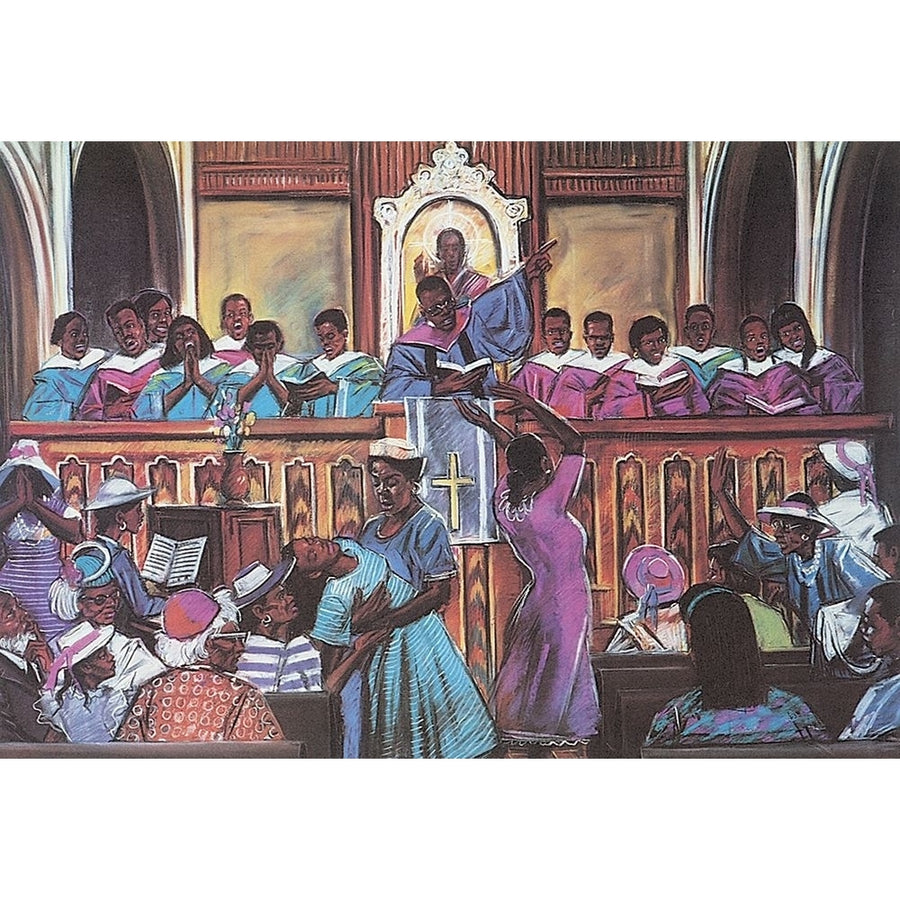 Gospel Choir Poster Print by Unknown Unknown-VARPDXDP011 Image 1