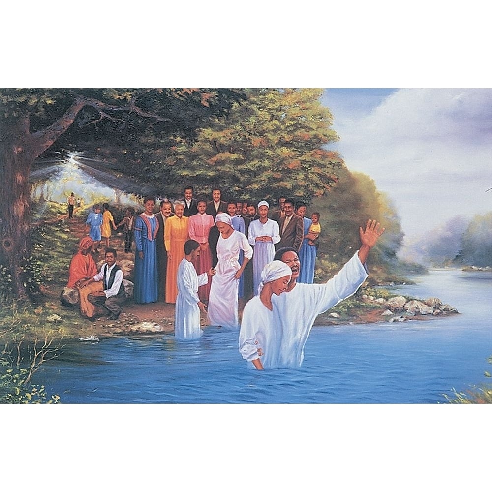 River Baptism Poster Print by Unknown Unknown-VARPDXDP012 Image 1