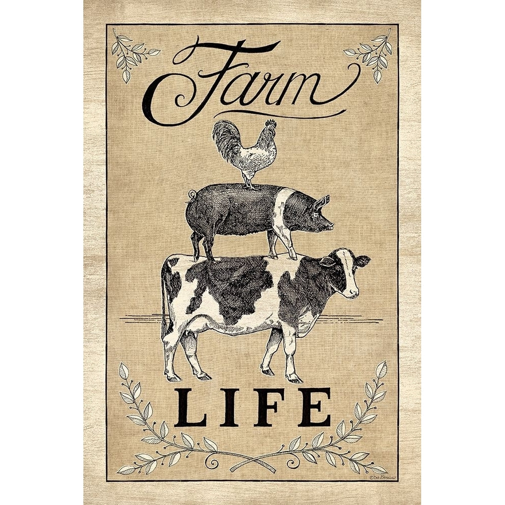 Farm Life Poster Print by Deb Strain-VARPDXDS1451 Image 1