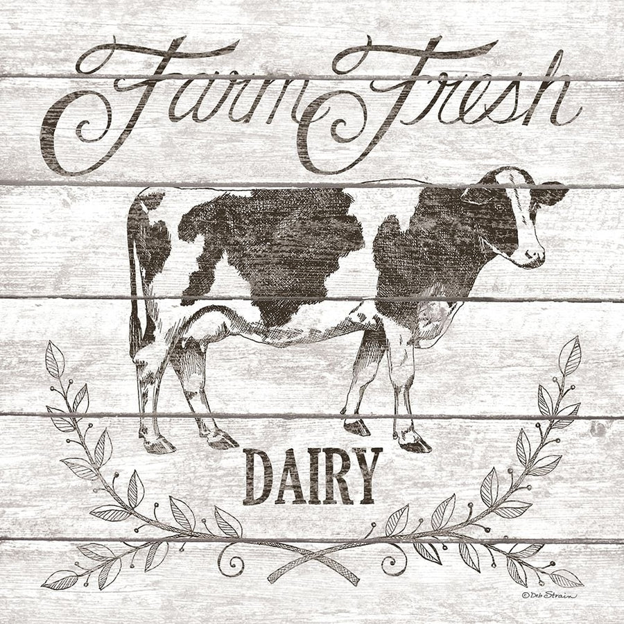 Farm Fresh Dairy Poster Print by Deb Strain-VARPDXDS1565 Image 1