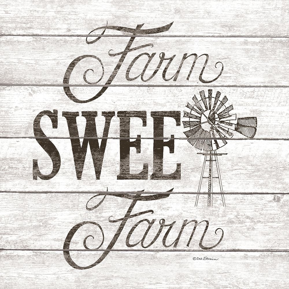 Farm Sweet Farm Poster Print by Deb Strain-VARPDXDS1571 Image 1