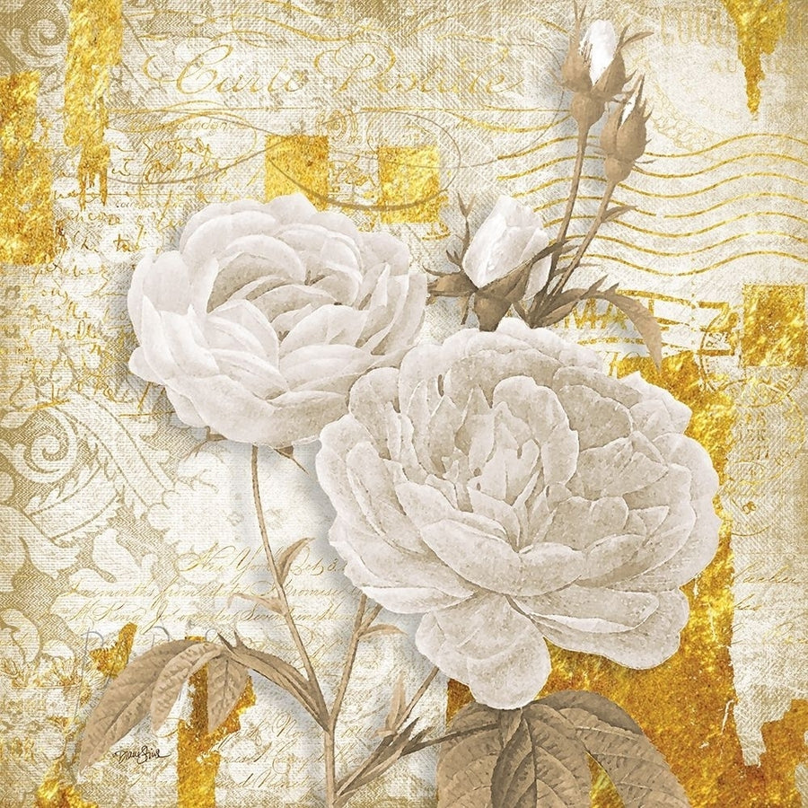 Golden Floral 1 by Diane Stimson-VARPDXDSNSQ004A1 Image 1