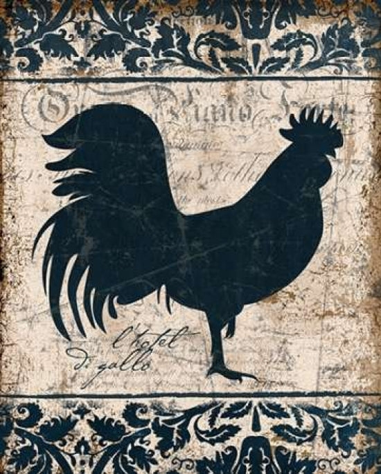 Navy Rooster 1 Poster Print by Diane Stimson-VARPDXDSRC221A Image 1