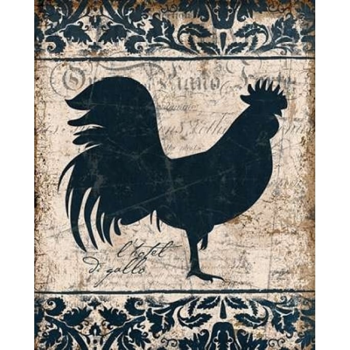 Navy Rooster 1 Poster Print by Diane Stimson-VARPDXDSRC221A Image 2